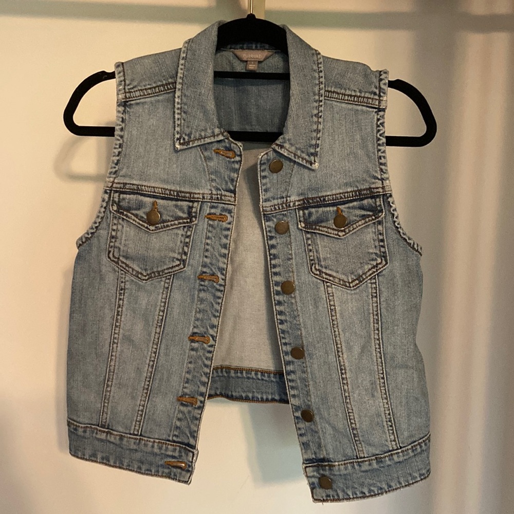 Rubbish Light Wash Denim Jacket